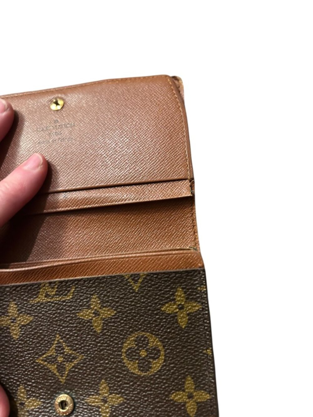 Louis Vuitton Monogram Porte-Monnaie Tresor Bifold Wallet - Picture 5 of 6